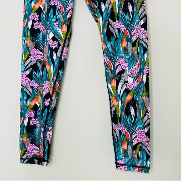 Revolve MINKPINK Move Tropical Floral Print Leggings Small - Picture 5 of 9